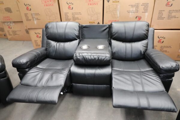 Air Leather Recliner Lounge. 3+1+1 - Image 4