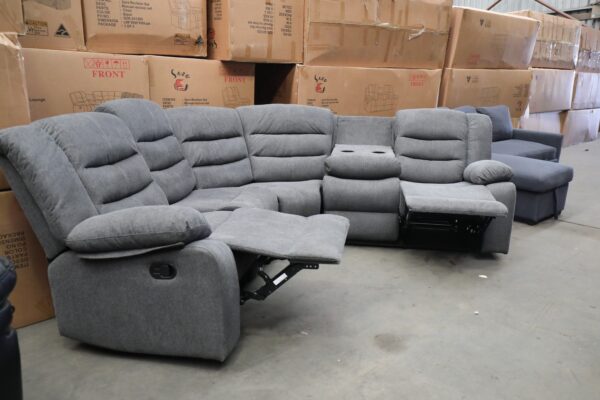 Corner Recliner Lounge with cupholder - Image 2