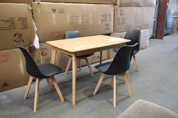 Dining table with 4 chairs - Image 4