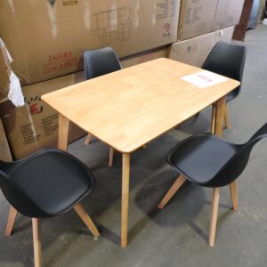 Dining table with 4 chairs
