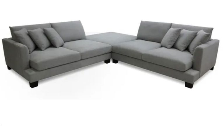 Manhattan Modular Fabric Sectional Sofa with Ottoman - Image 2